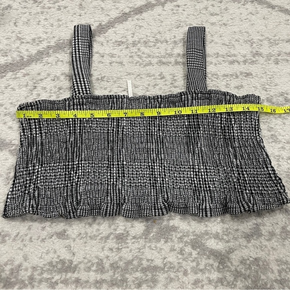 Free People Smocked Cropped Tank Top - Picture 9 of 10